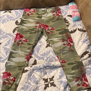 Camo kids jeggings